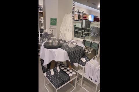 Homewares on offer also include candles and kitchenware